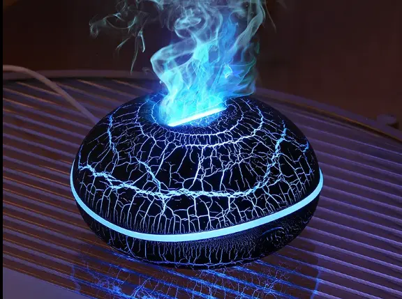 Crack Flame Aroma Essential Oil Diffuser